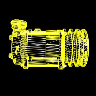 Custom Automotive Airconditioning Compressor